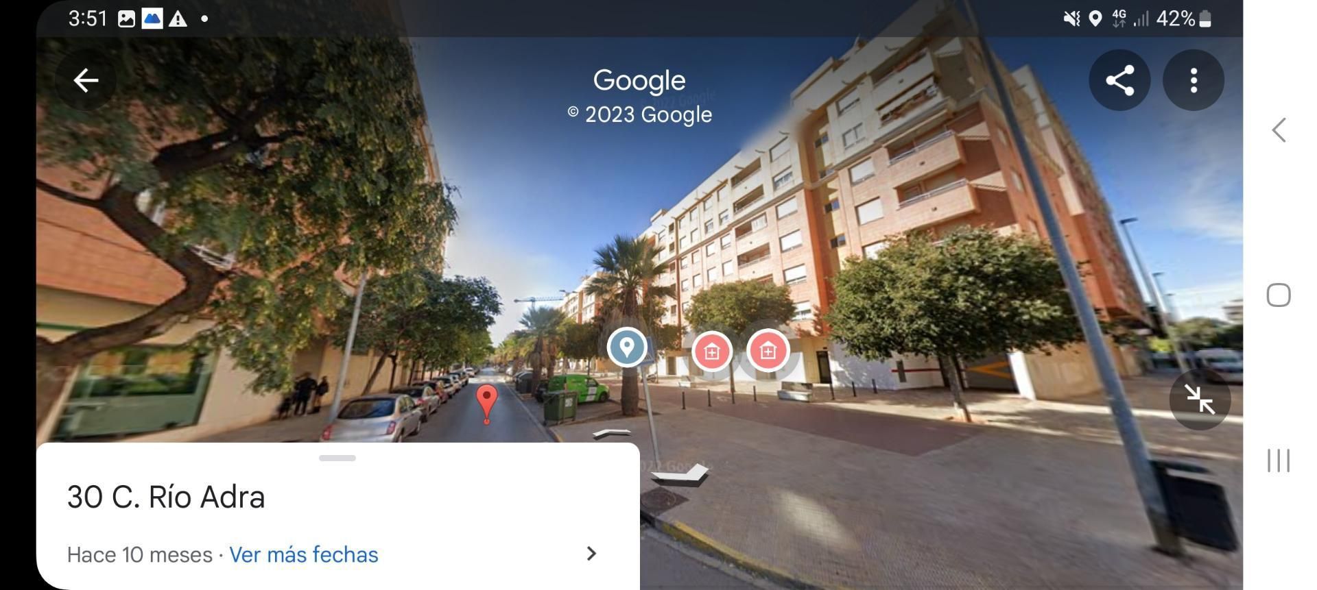 Exterior view of Flat to rent in Castellón de la Plana / Castelló de la Plana  with Air Conditioner, Heating and Furnished