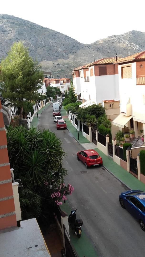 Exterior view of Single-family semi-detached for sale in  Jaén Capital  with Air Conditioner, Terrace and Swimming Pool