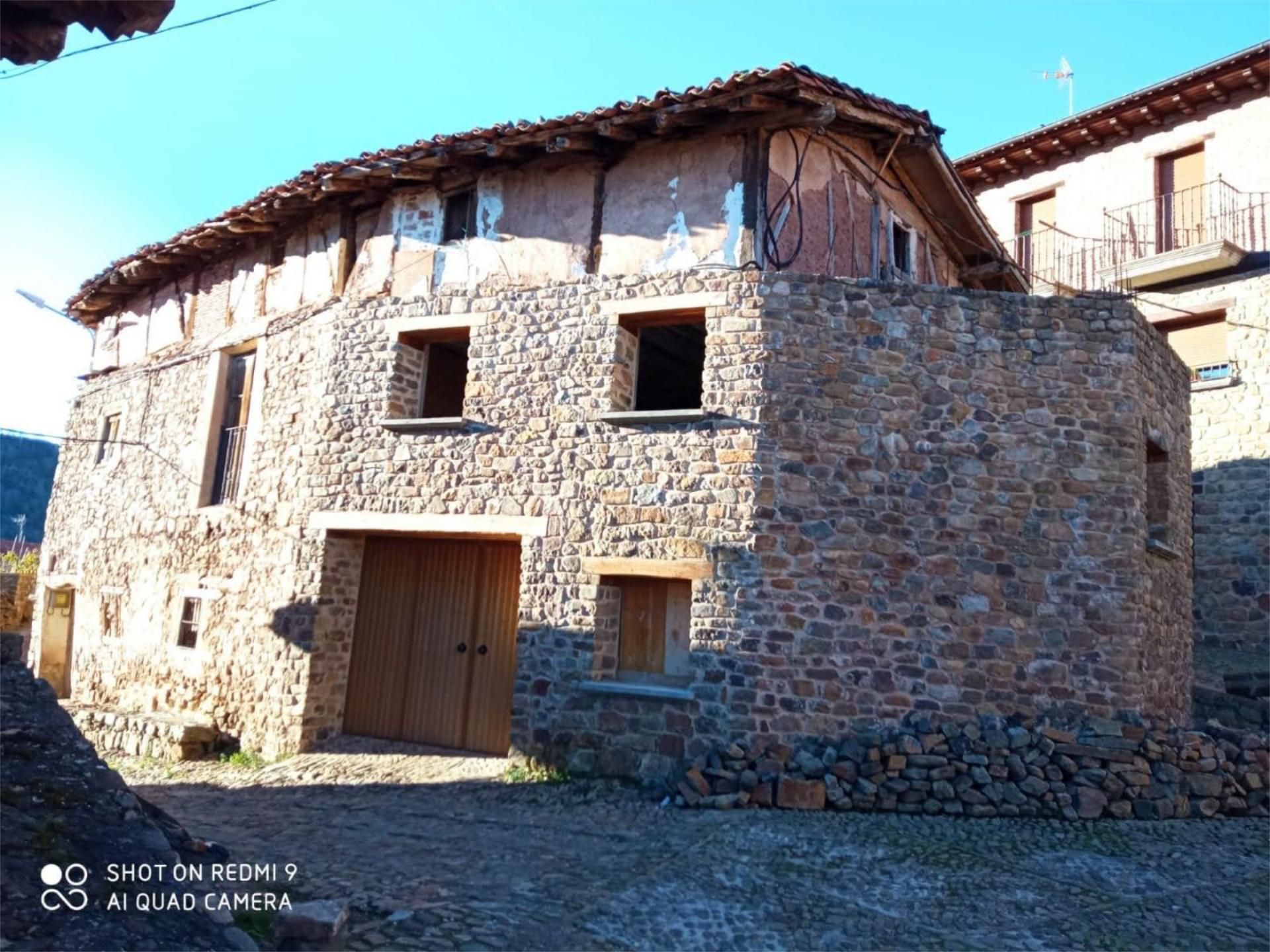 Vista exterior de Casa adosada en venda en Laguna de Cameros