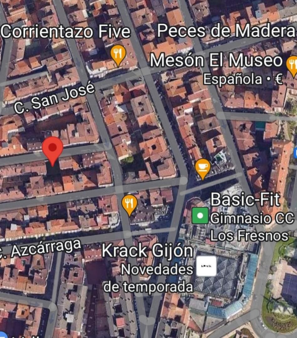 Exterior view of Land for sale in Gijón 