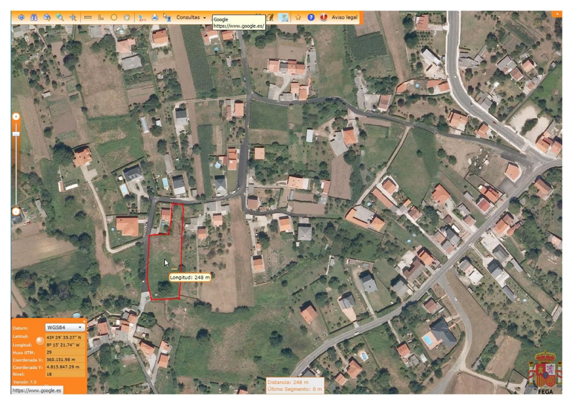 Finca rústica en venda en Ferrol