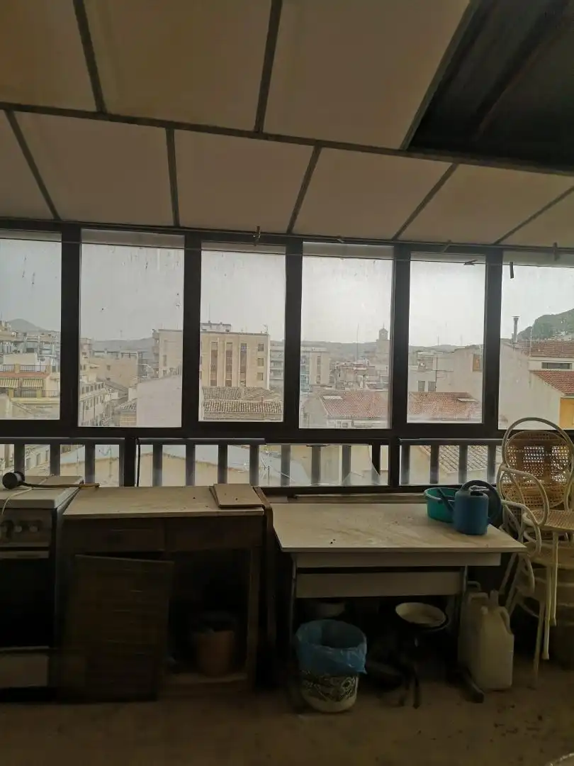 Flat for sale in Calle Dionisio Guardiola, 8, Jumilla Balcony of Flat for sale in Jumilla with Air Conditioner, Parquet flooring and Terrace