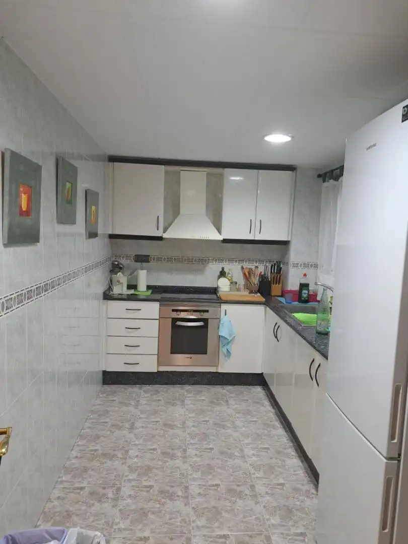 Cocina de Piso en venta en Villanueva de Castellón con Aire acondicionado, Parking comunitario y Balcón