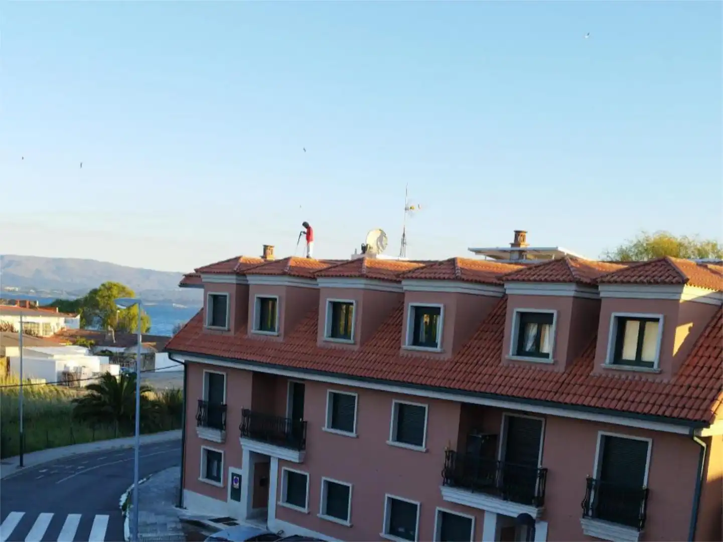 Terraza de Piso en venta en Vilagarcía de Arousa con Calefacción, Parquet y Amueblado