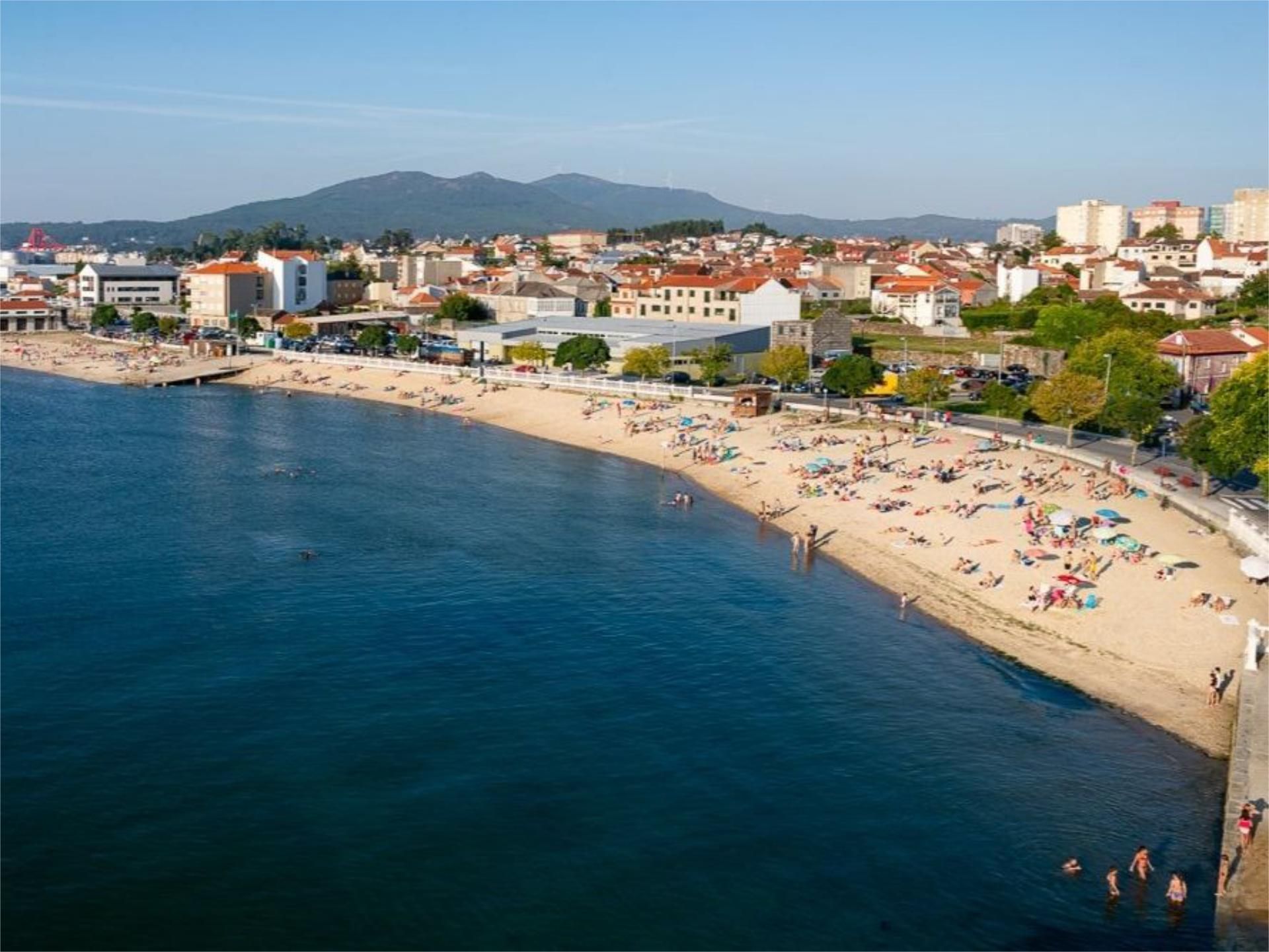 Exterior view of Flat for sale in Vilagarcía de Arousa  with Heating, Parquet flooring and Furnished