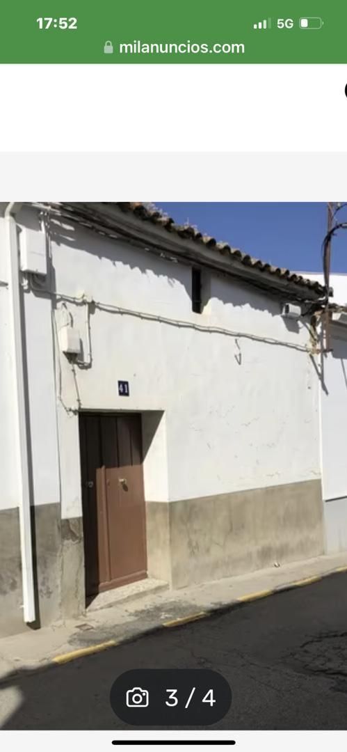 Vista exterior de Casa adosada en venta en Fuente de Cantos