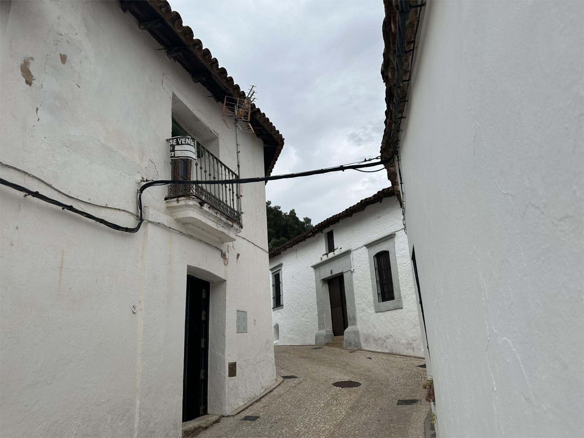 Exterior view of Single-family semi-detached for sale in Alájar  with Private garden and Balcony