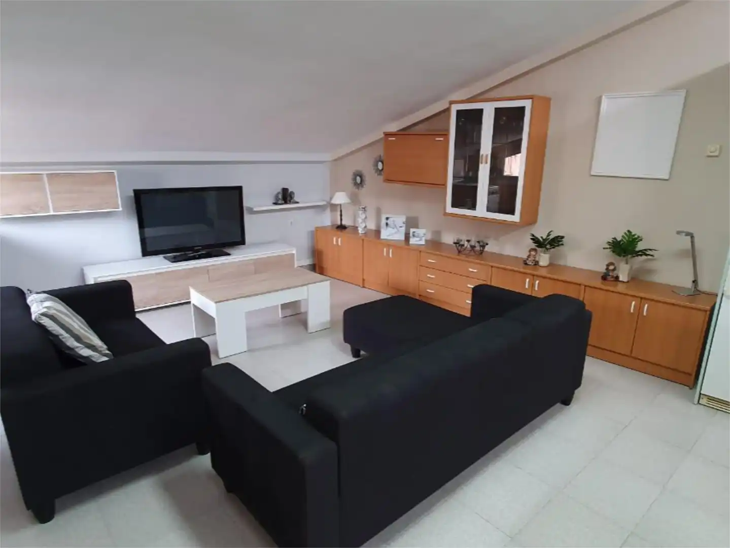 Ático en venta en Calle Mayor, 12, Arnedo Sala de estar de Ático en venta en Arnedo con Aire acondicionado