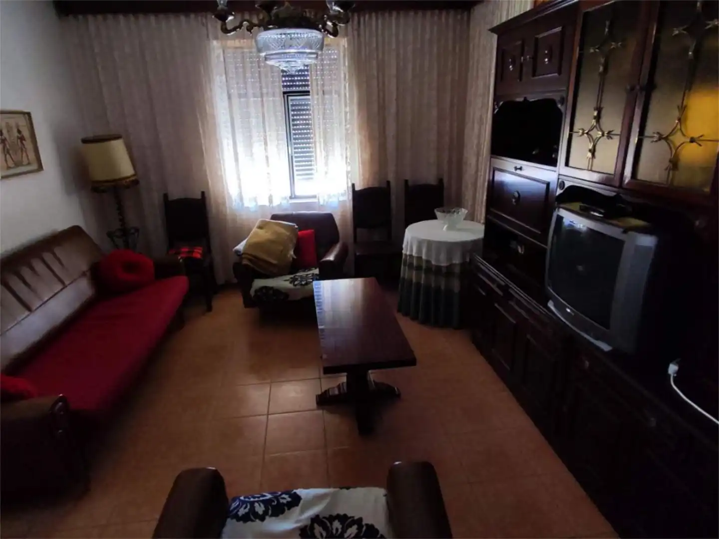 Casa adosada en venda a Calle Salas Pombo, 24, Hinojosa de Duero Sala d'estar de Casa adosada en venda en Hinojosa de Duero amb Balcó