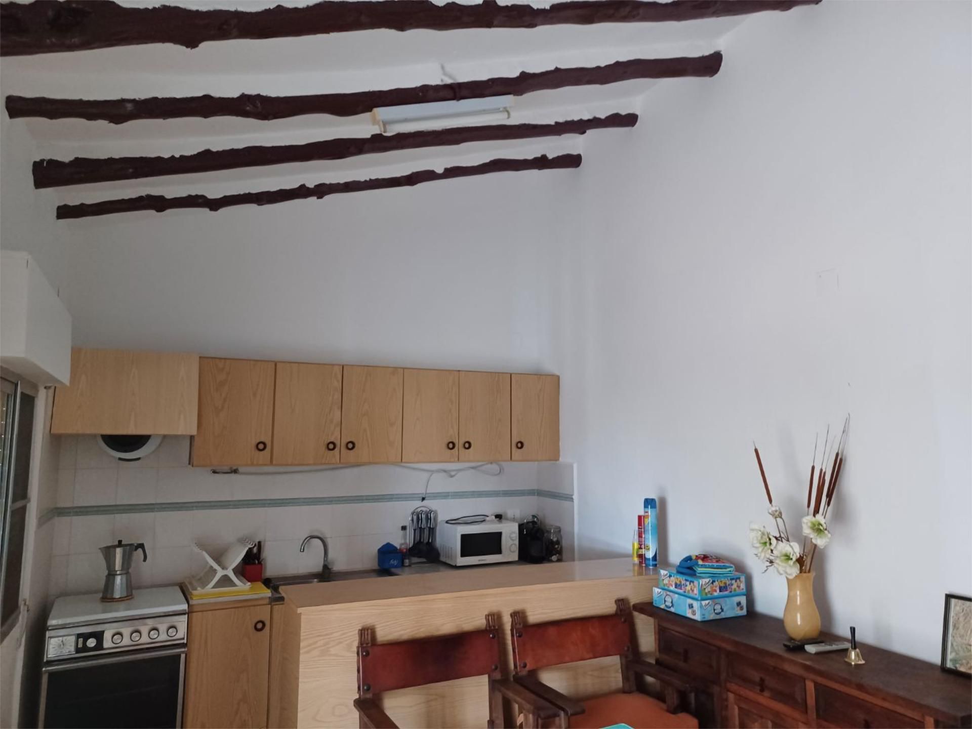 Cuina de Finca rústica en venda en Callosa d'en Sarrià amb Jardí privat, Terrassa i Traster