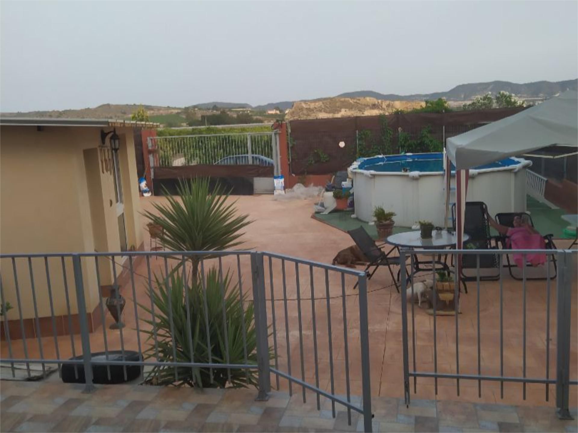 Terrace of Country house for sale in Orihuela  with Air Conditioner, Private garden and Terrace