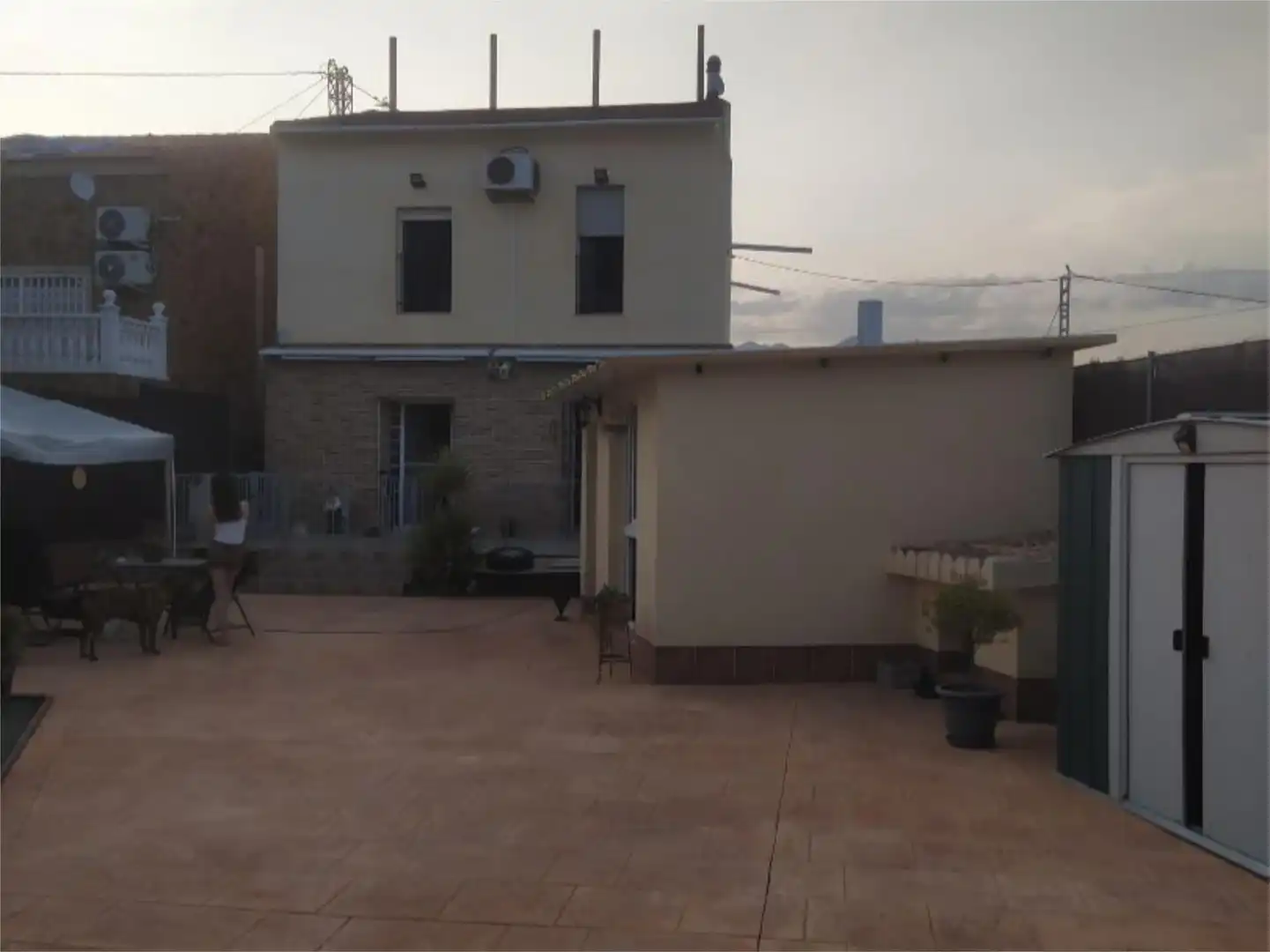 Terrassa de Finca rústica en venda en Orihuela amb Aire condicionat, Jardí privat i Terrassa