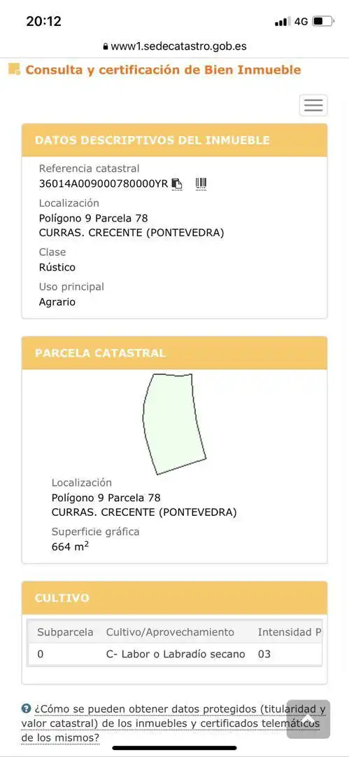 Finca rústica en venda a Rua Mon y Landa, 16, Crecente Finca rústica en venda en Crecente