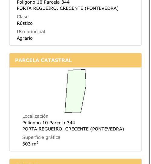 Foto 1 de Finca rústica en venda a Rua Mon y Landa, 16, Crecente, Pontevedra