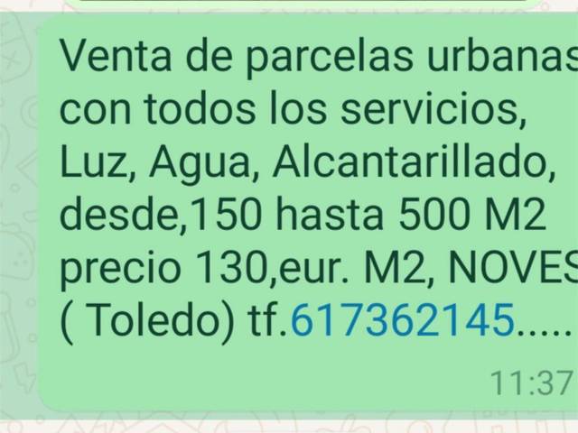 Terreno en Venta en Calle Carrera, 54 en Novés