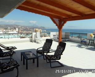 Terrace of Attic to rent in El Campello  with Terrace, Swimming Pool and Balcony