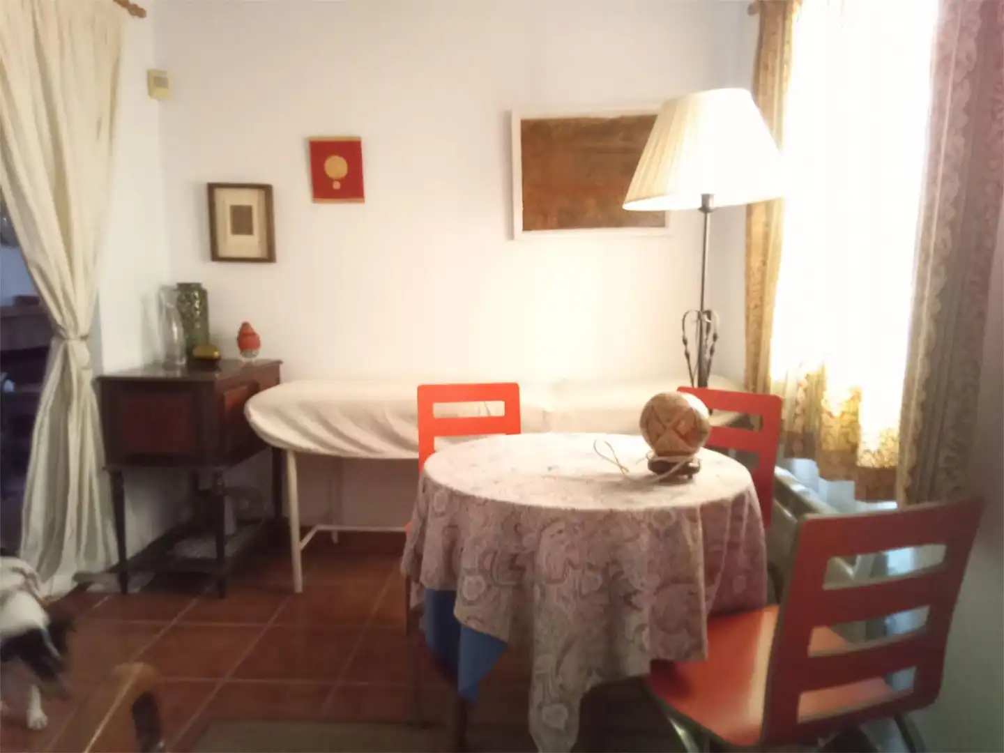 Piso de alquiler en Calle Andalucia, Cómpeta Comedor de Piso de alquiler en Cómpeta con Aire acondicionado, Calefacción y Jardín privado