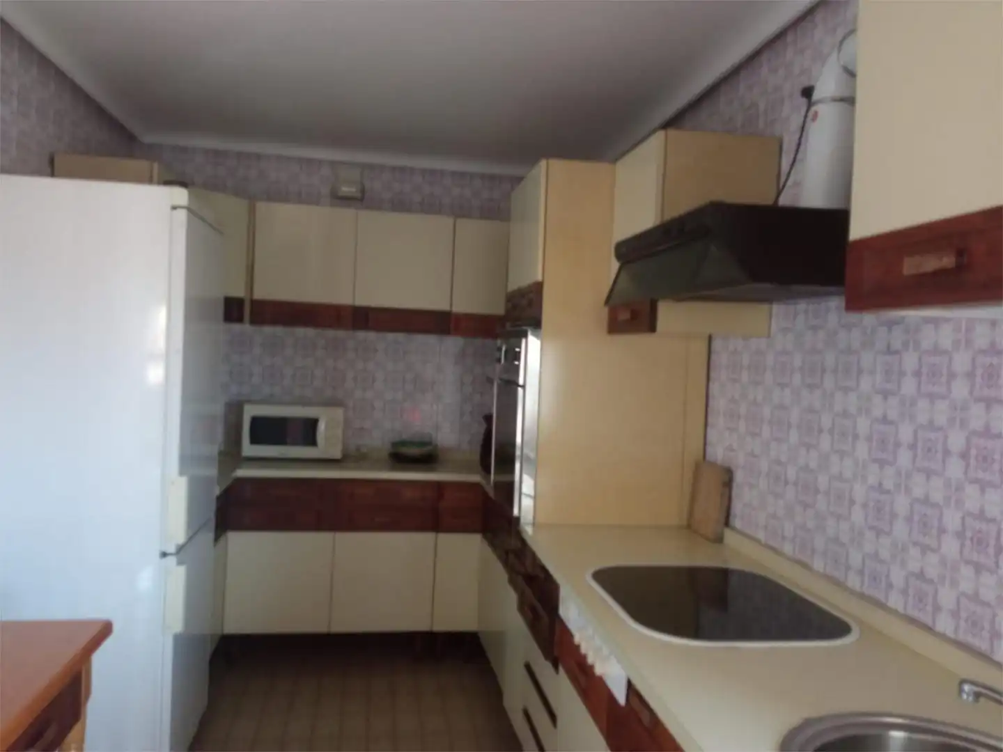 Kitchen of Flat for sale in Plasencia  with Terrace, Storage room and Oven