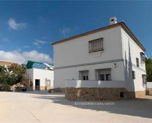 Exterior view of Single-family semi-detached for sale in Montilla  with Terrace and Swimming Pool