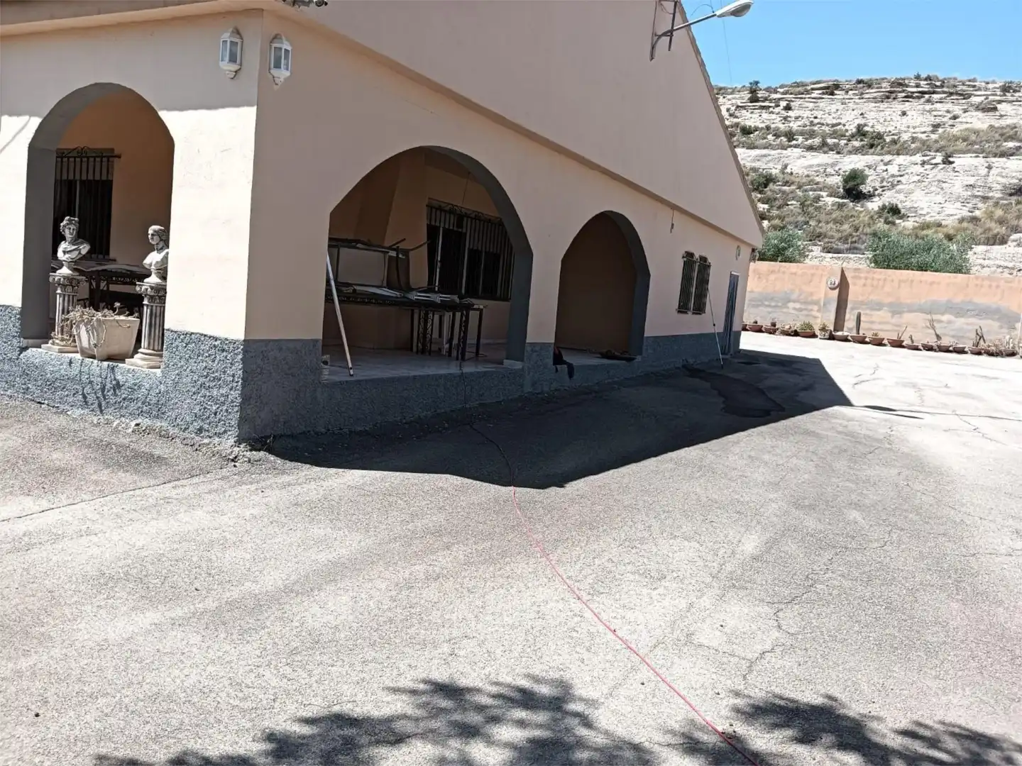 Vista exterior de Casa o chalet en venta en Hellín con Terraza