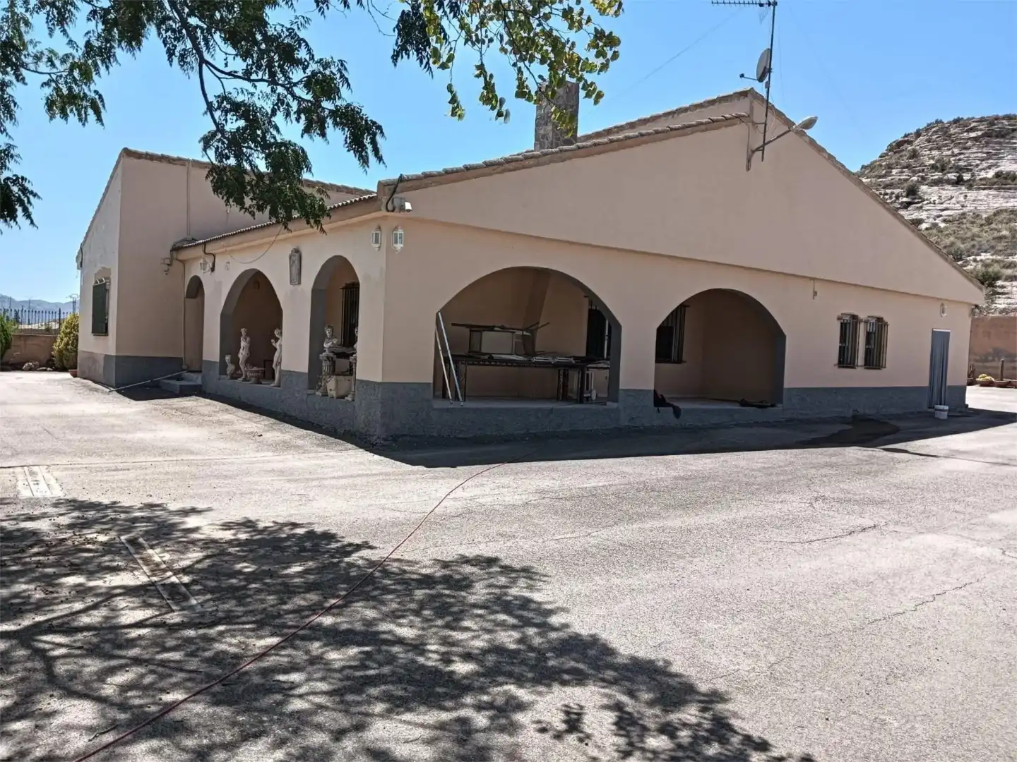 Vista exterior de Casa o chalet en venta en Hellín con Terraza