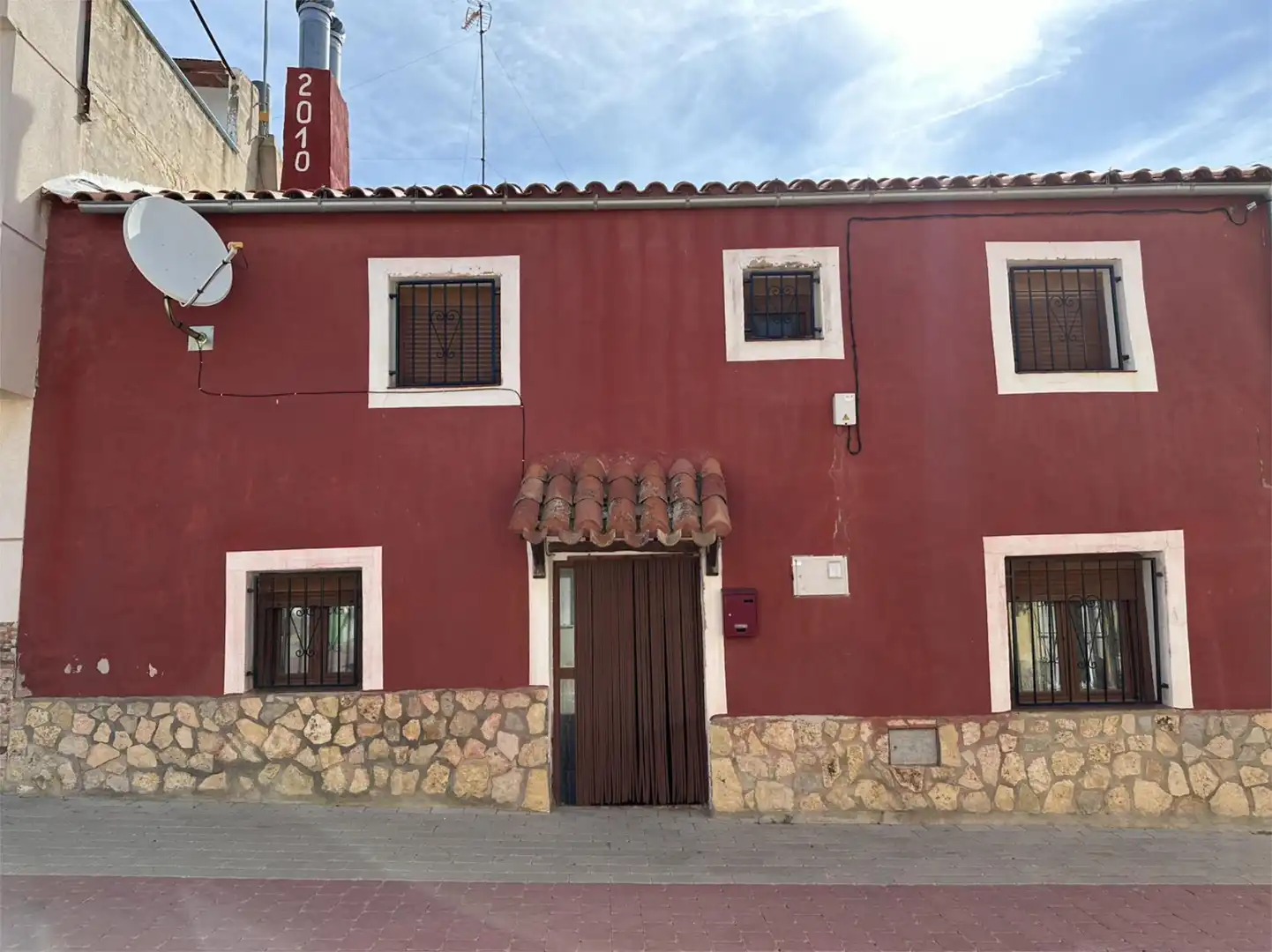 Exterior view of Detached homes for sale in Pozuelo (Albacete)  with Furnished, Washing machine and Microwave