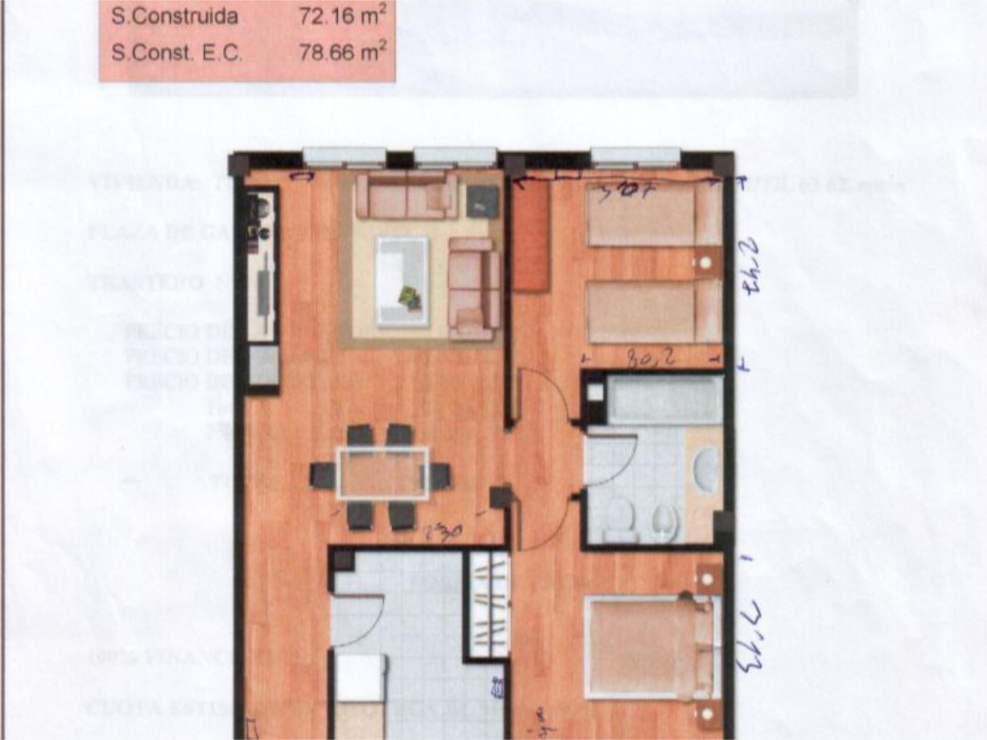 Apartament en venda en Chinchilla de Monte-Aragón