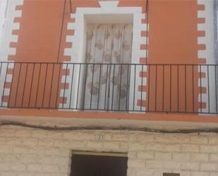 Exterior view of Single-family semi-detached for sale in Magallón  with Parquet flooring, Terrace and Furnished