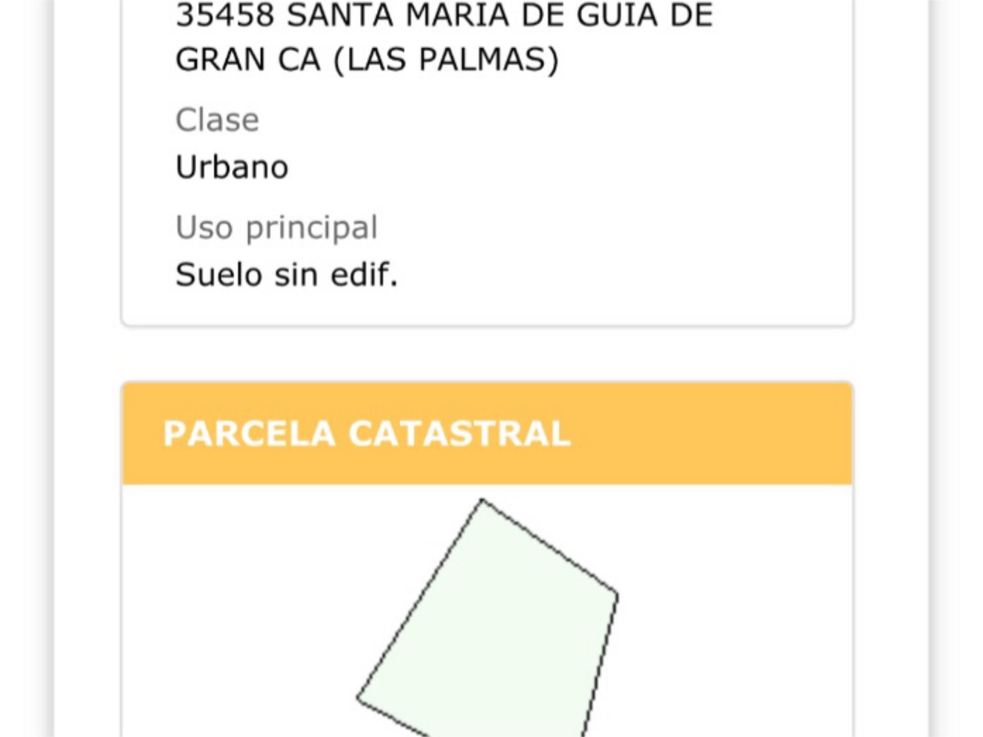 Exterior view of Constructible Land for sale in Santa María de Guía de Gran Canaria