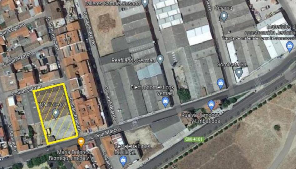Foto 1 de Urbanitzable en venda a Calle San Marcos, 38, Patrocinio - Nueva Talavera, Toledo