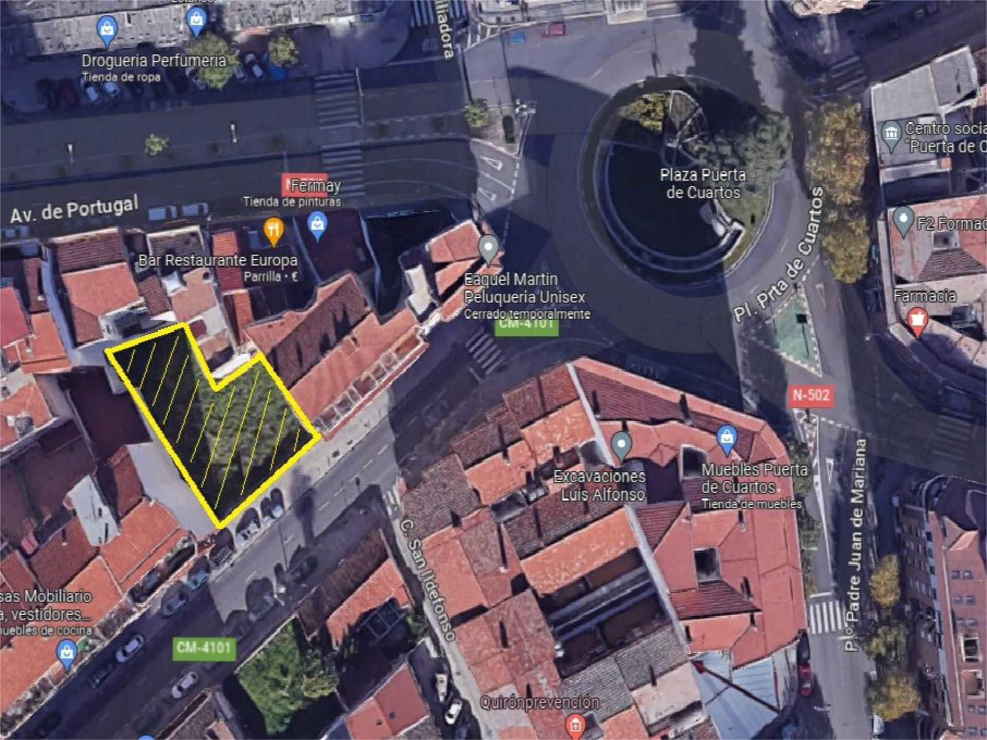 Exterior view of Constructible Land for sale in Talavera de la Reina