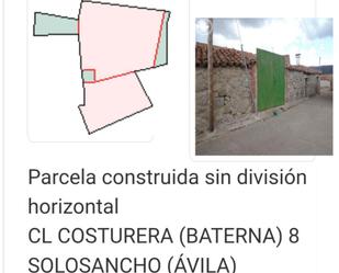 Garatge en venda en Solosancho