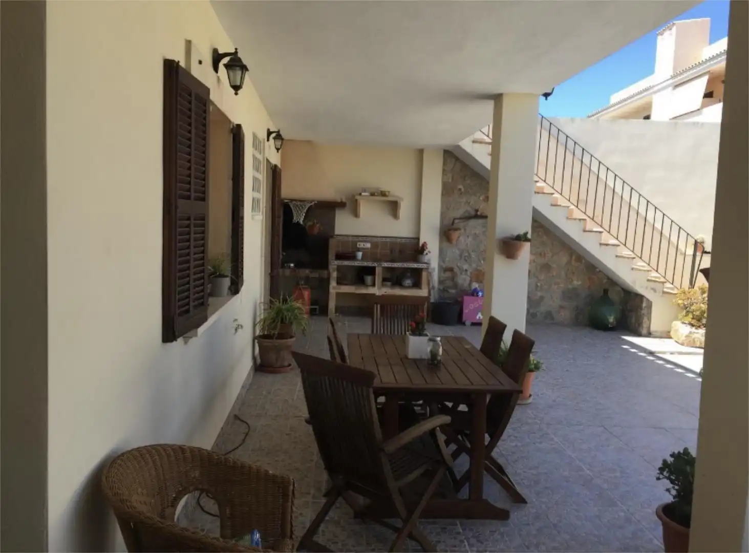Room in Carrer de Maria Ignàsia Morell, 46, Artà Poble Terrace of Houses for share in Artà with Air Conditioner, Heating and Terrace