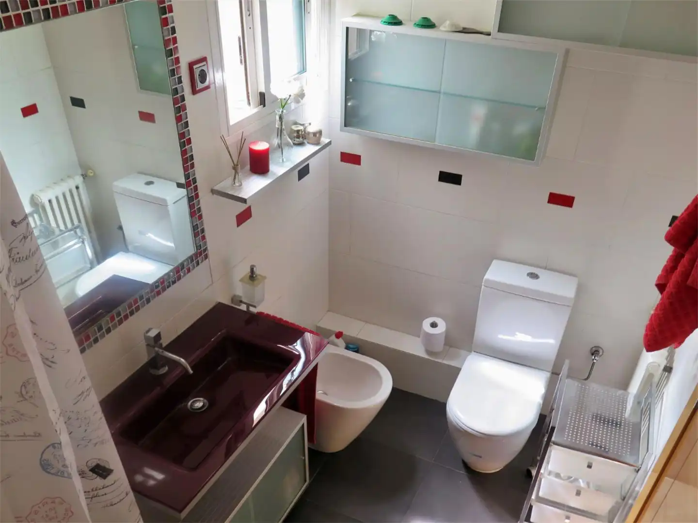 Flat for sale in Calle de los Hermanos Ibarra, 1, Paseo Independencia Bathroom of Flat for sale in Zaragoza with Air Conditioner, Heating and Terrace