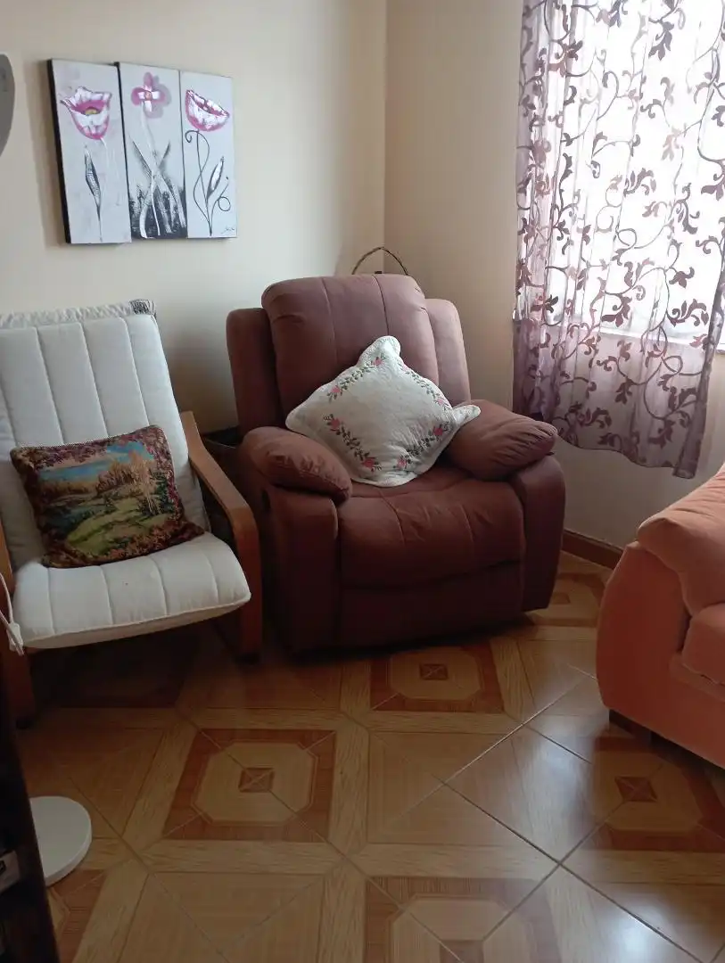 Living room of Flat for rent in Ferrol  with Private garden, Furnished and Oven