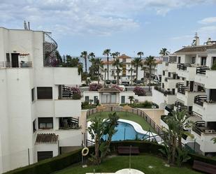 Exterior view of Duplex for sale in Torrox  with Terrace, Swimming Pool and Balcony