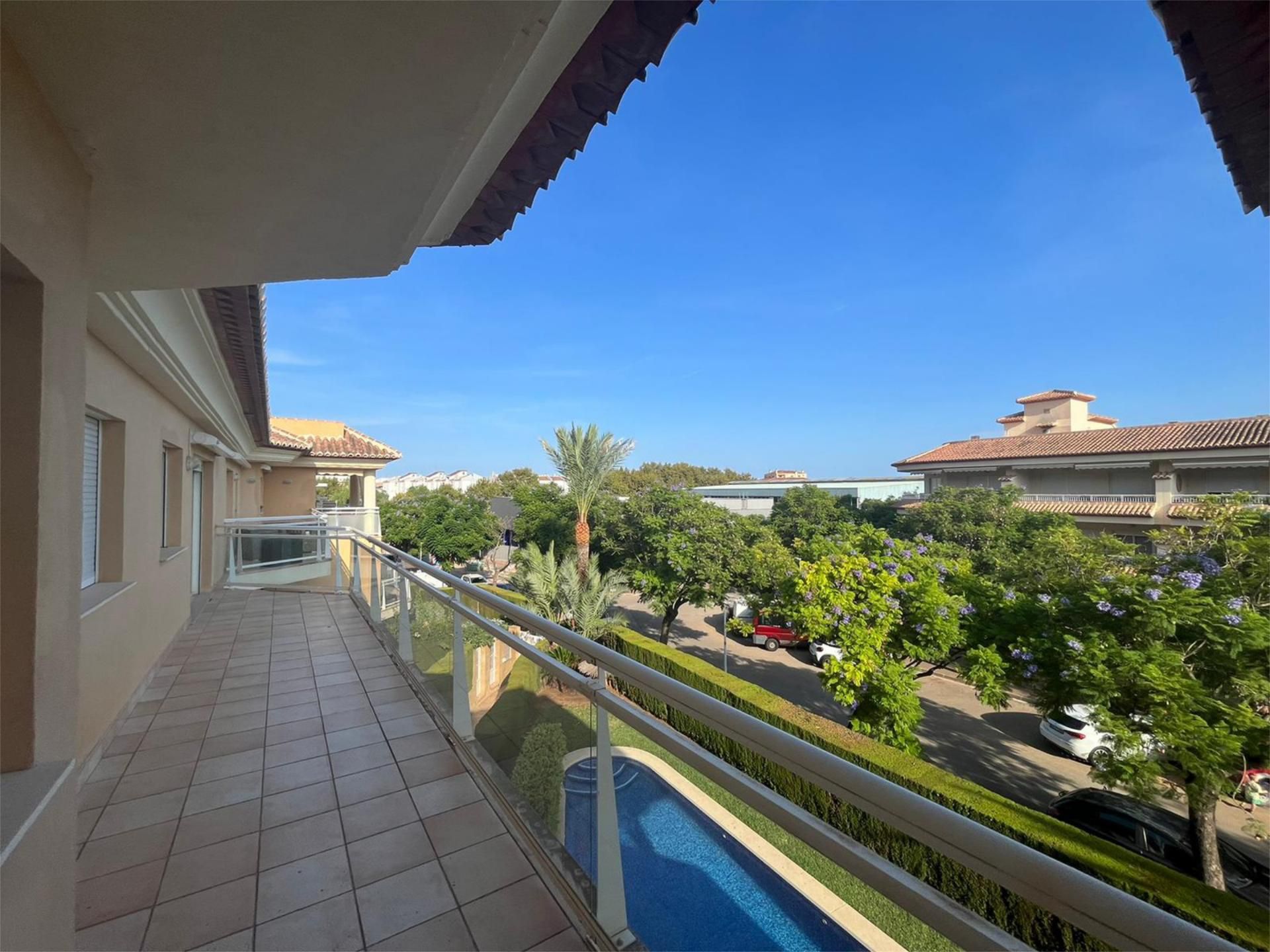 Exterior view of Duplex for sale in Jávea / Xàbia  with Air Conditioner, Terrace and Swimming Pool
