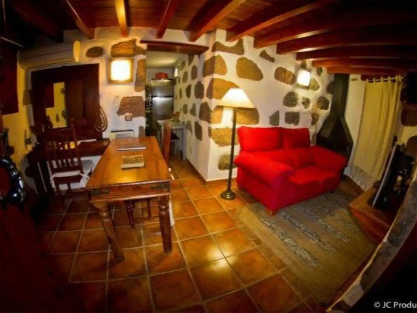 Casa o chalet de alquiler en Barrio la Solana, 14, Tejeda Sala de estar de Casa o chalet de alquiler en Tejeda con Aire acondicionado, Terraza y Amueblado
