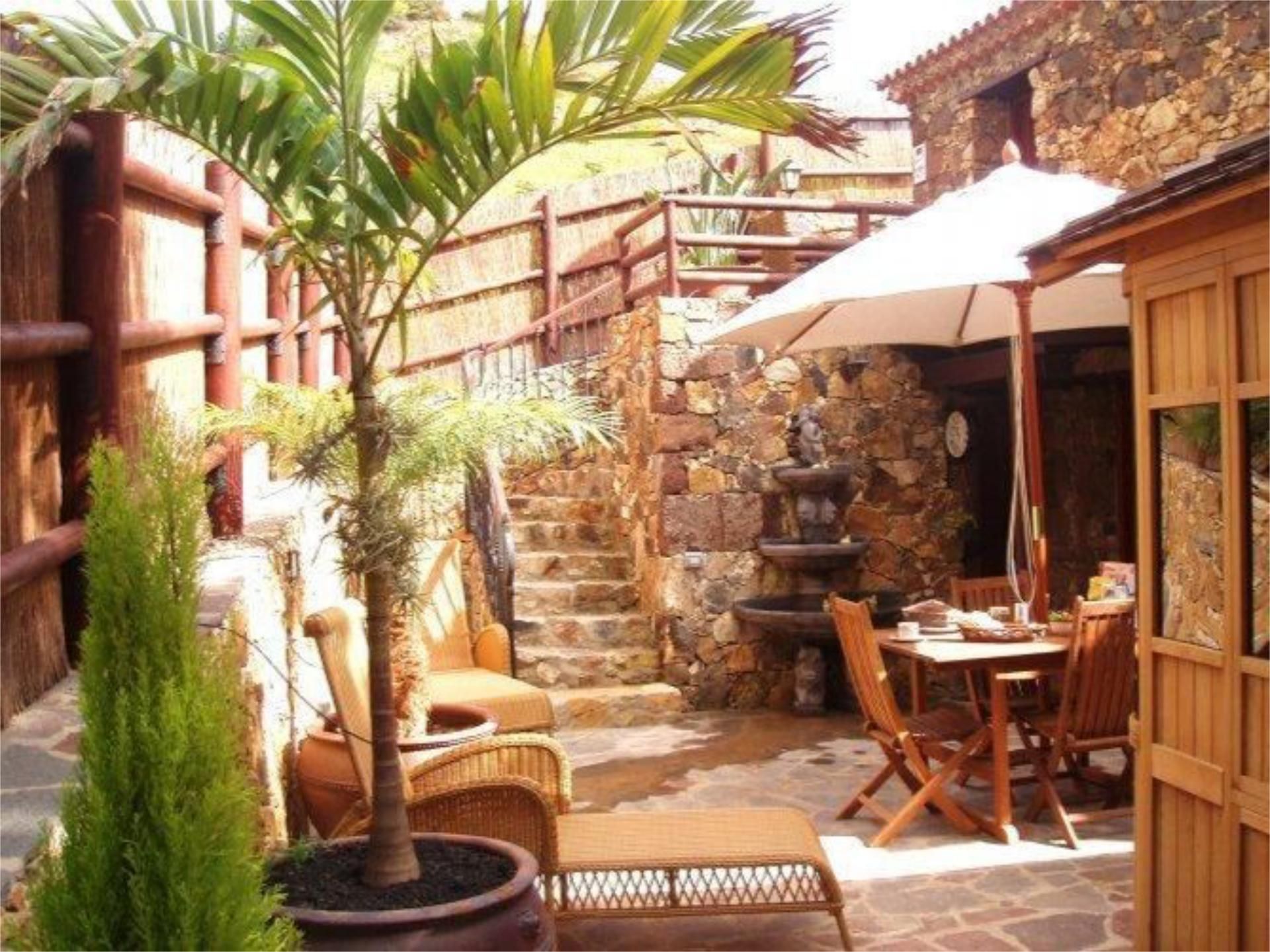 Terrassa de Casa o xalet de lloguer en Tejeda amb Aire condicionat, Terrassa i Moblat