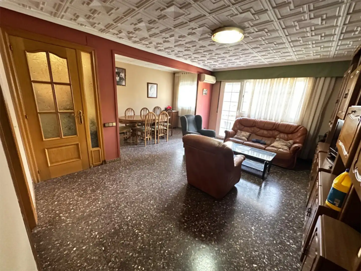 Sala d'estar de Pis en venda en Sabadell amb Calefacció, Terrassa i Moblat
