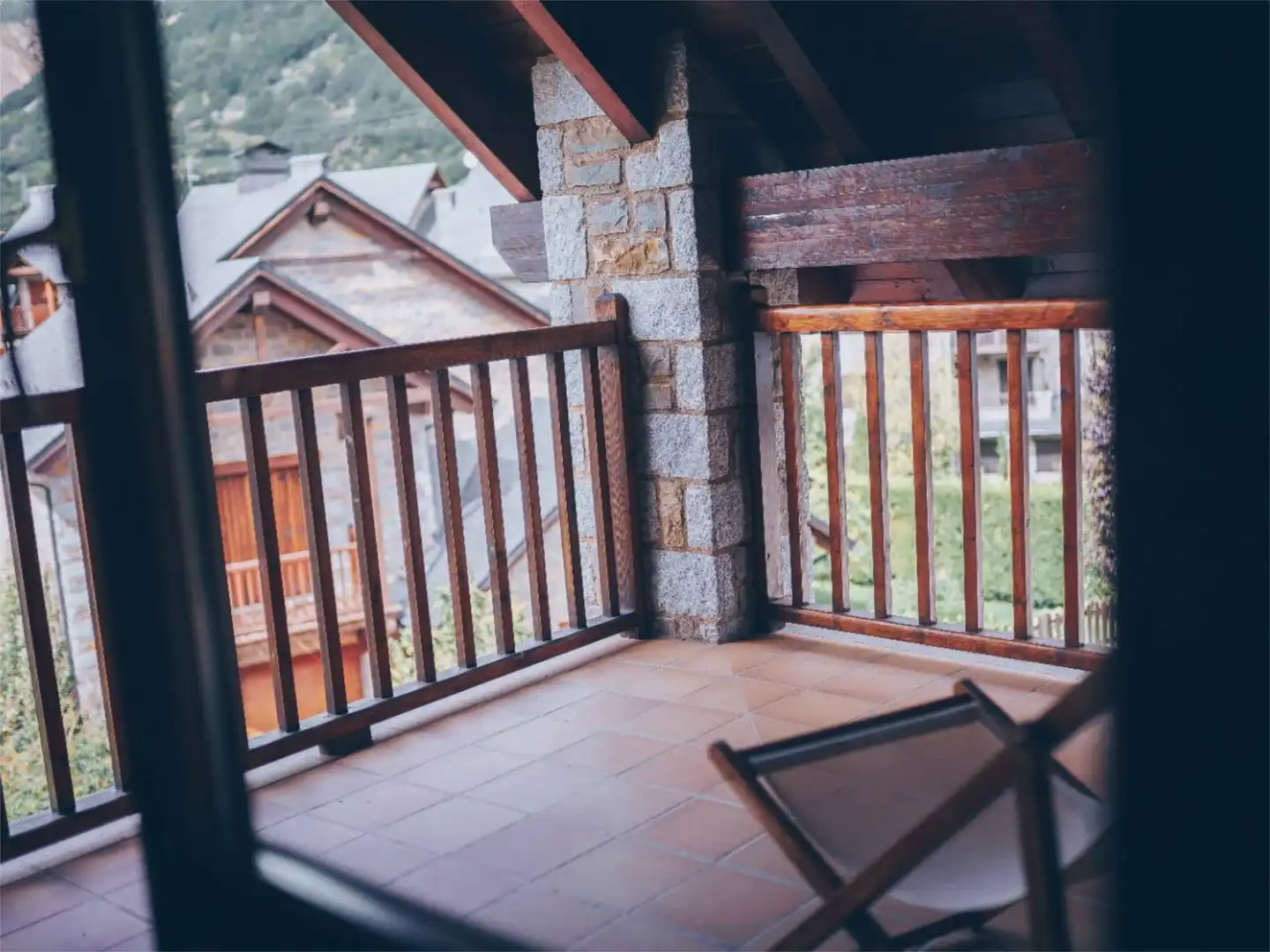 Terrassa de Casa o xalet en venda en Benasque amb Calefacció, Jardí privat i Parquet