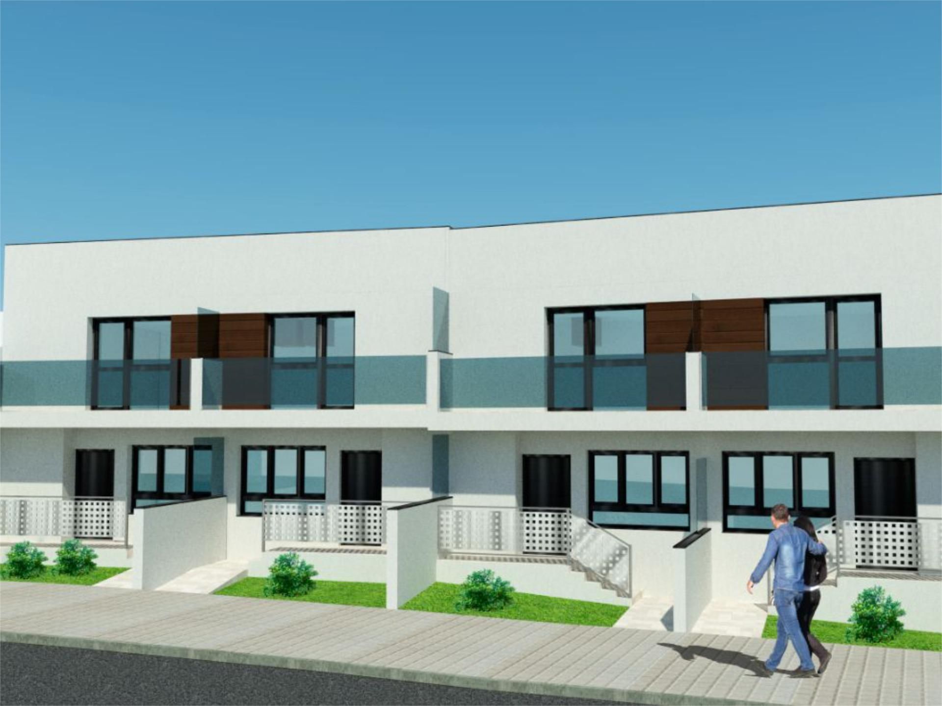 Exterior view of Single-family semi-detached for sale in Soria Capital 