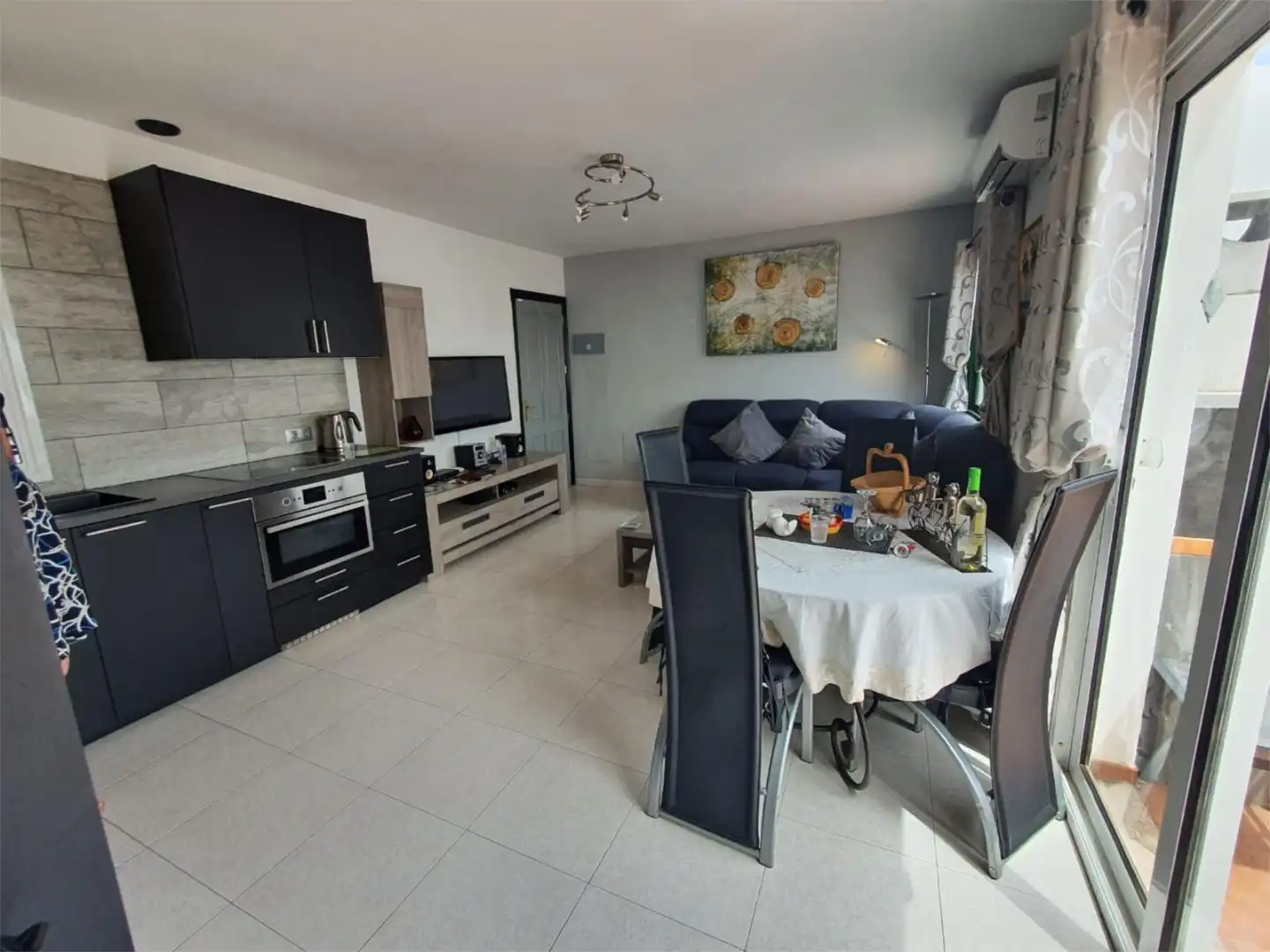 Wohnung zum Verkauf in Calle el Cabozo, 20, Playa Blanca Küche von Wohnung zum Verkauf in Yaiza mit Terrasse, Möbliert und Balkon