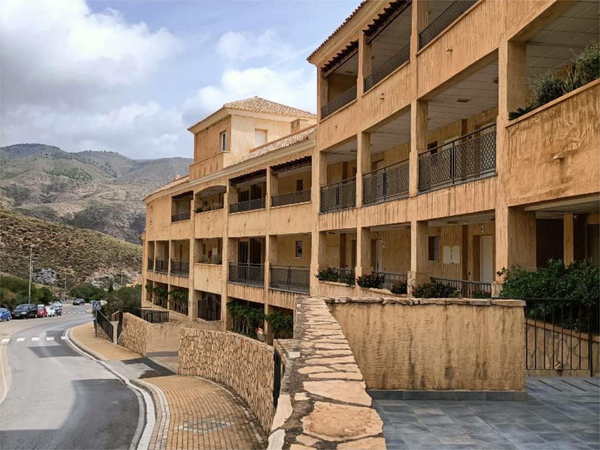 Exterior view of Flat for sale in Vícar  with Private garden, Terrace and Swimming Pool