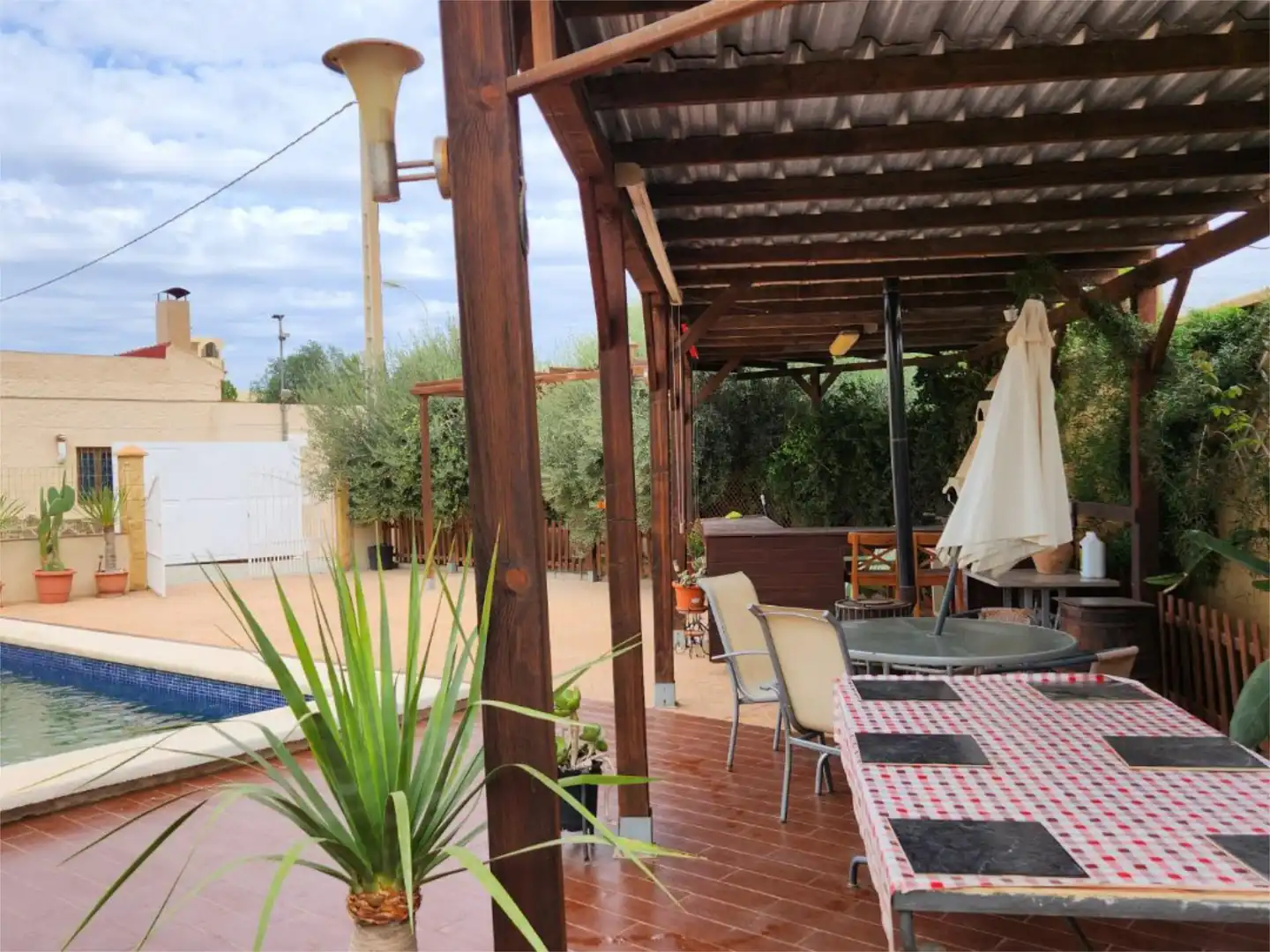 Terraza de Casa o chalet en venta en Viator con Aire acondicionado, Terraza y Piscina