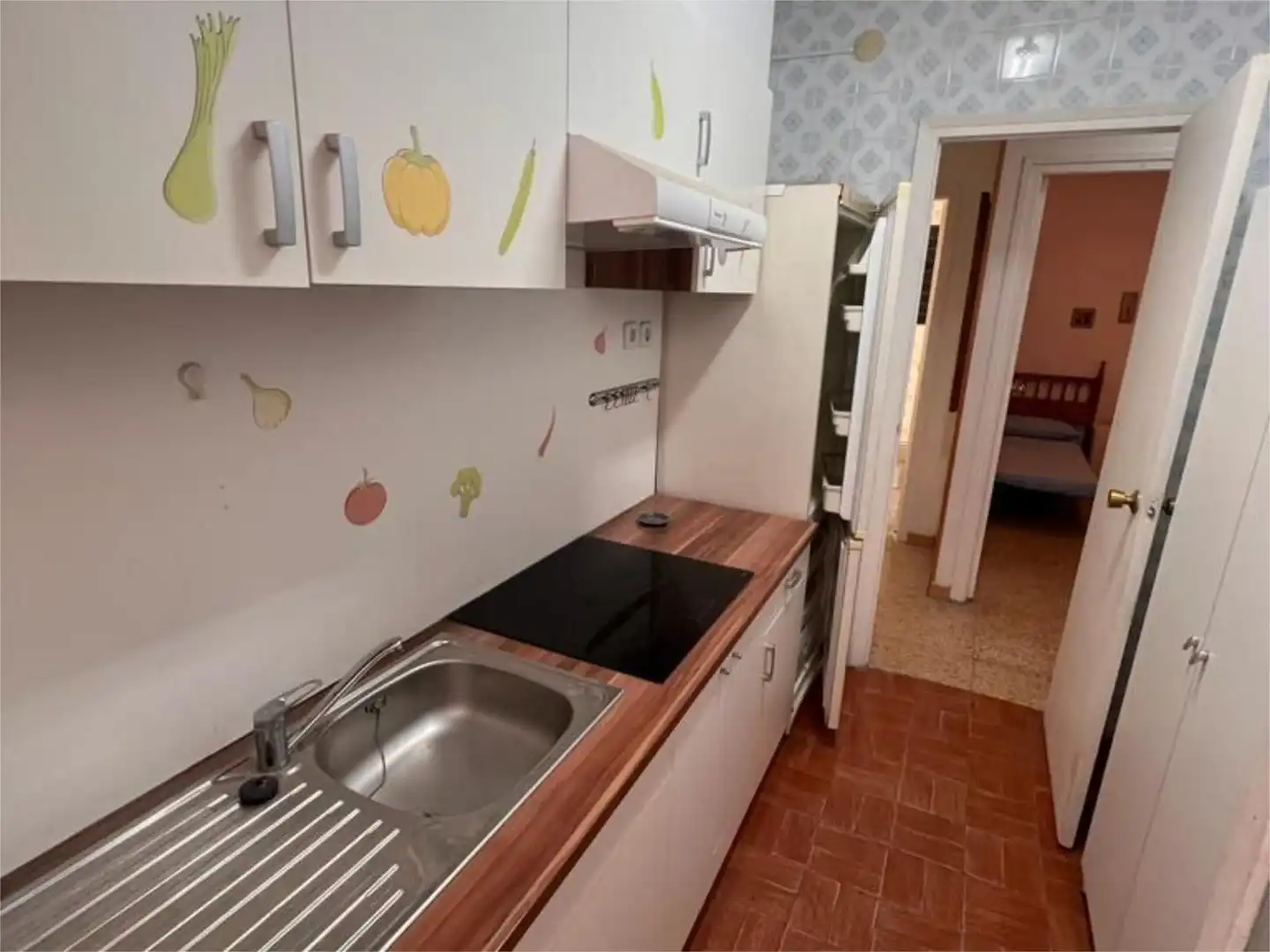 Küche von Wohnung zur untervermieten in Rubí mit Heizung, Parkett und Terrasse