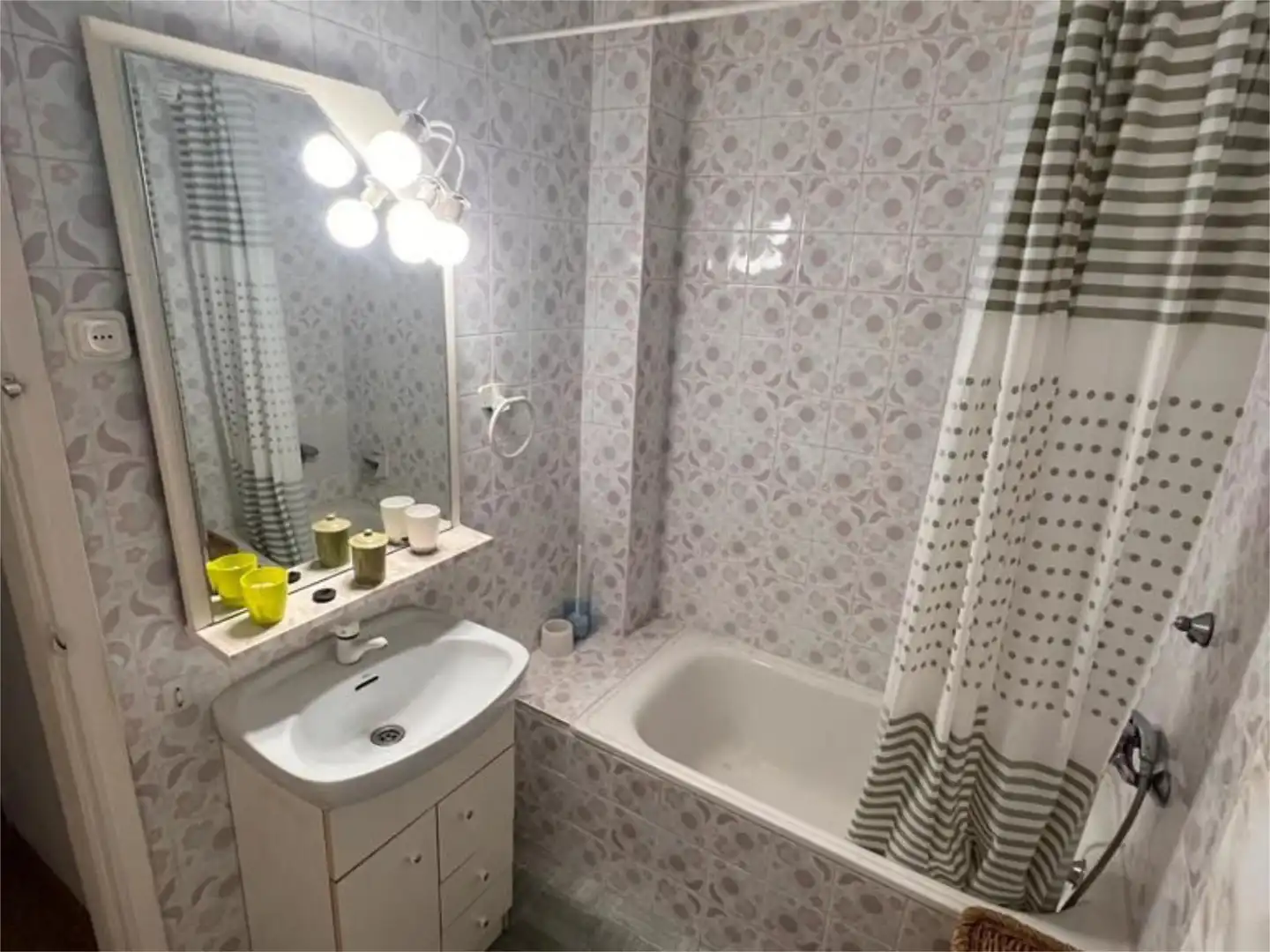 Badezimmer von Wohnung zur untervermieten in Rubí mit Heizung, Parkett und Terrasse