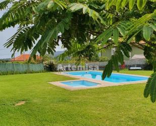 Swimming pool of House or chalet for sale in Ferrol  with Heating, Private garden and Parquet flooring