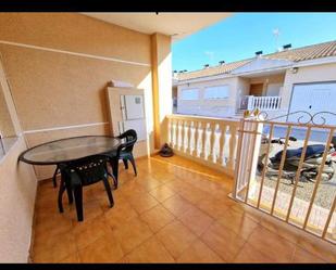 Balcony of Single-family semi-detached for sale in Monóvar  / Monòver  with Air Conditioner