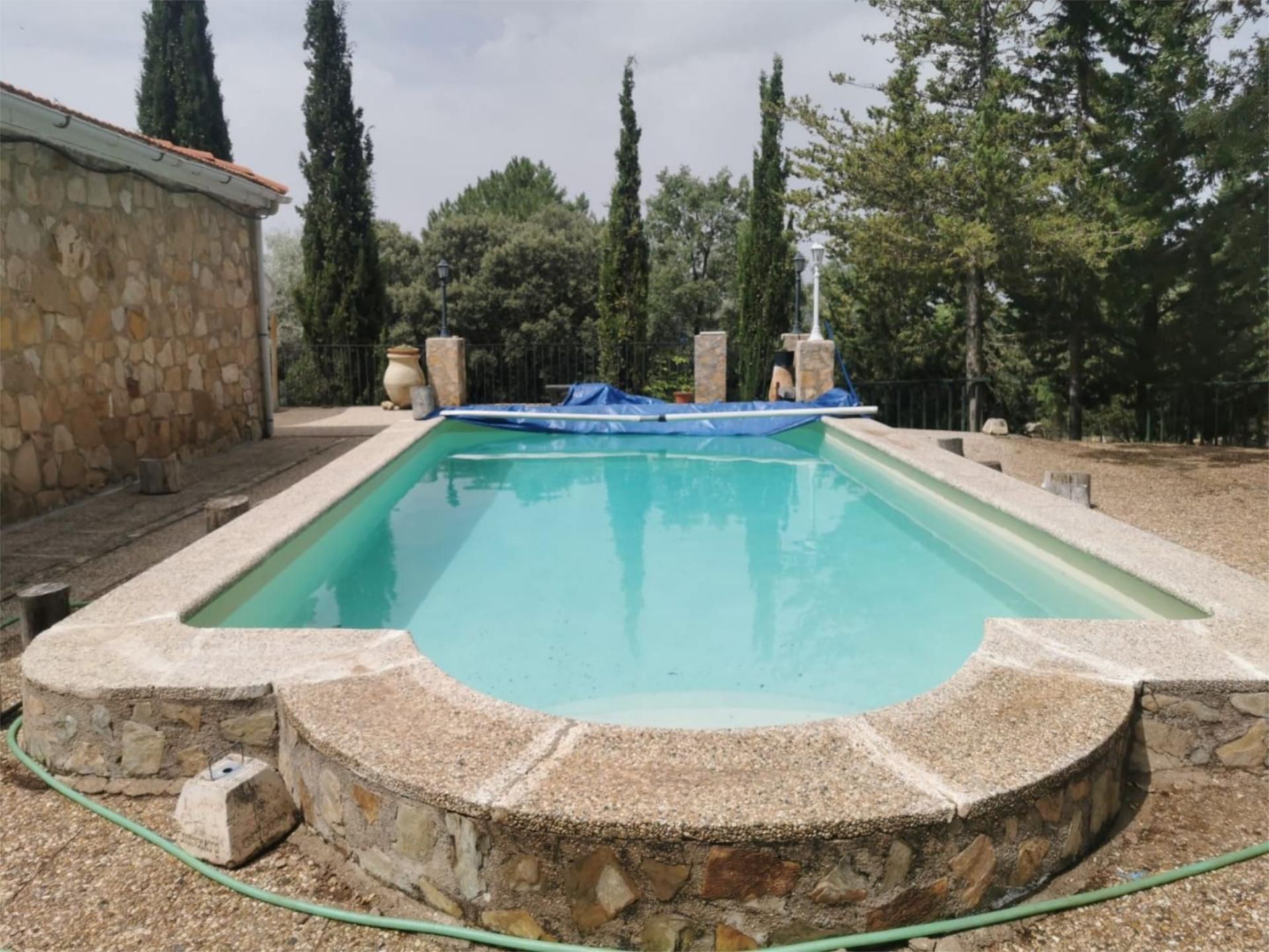 Swimming pool of House or chalet for sale in Villacarrillo  with Air Conditioner, Heating and Private garden